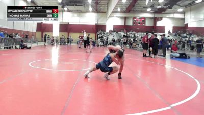 106 lbs Consi Of 4 - Dylan Frechette, Mayo Quanchi vs Thomas Matias, Shoreham Wading River