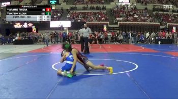 120 lbs Quarterfinal - Aramis Rivera, Montana Disciples vs Dayton Alden, Heights Wrestling Club