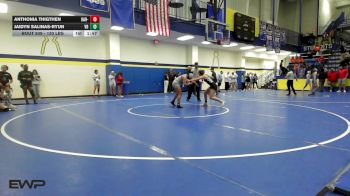 130 lbs Quarterfinal - Anthonia Thigthen, Har-Ber vs Jaidyn Salinas-Ryun, Van Buren