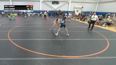 138 lbs Champ. Round 3 - Will Carney, Midwest RTC vs Sean Harris, Unattached