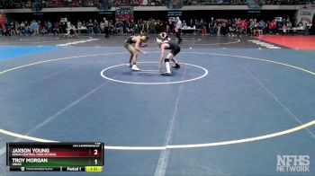 119 lbs Quarterfinal - Jaxson Young, Kenai Central High School vs Troy Morgan, Aniak