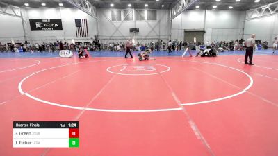 145 lbs Quarterfinal - Gregory Green, Journeymen Wrestling Club vs Jonre Fisher, Legacy Dragons