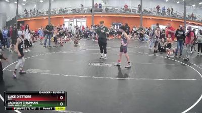 85/15u 85 Semifinal - Luke D`Ettore, C2X vs Jackson Chapman, Cobra Wrestling Club