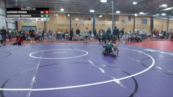 149 lbs Cons. Round 2 - Alexander Fenwick, Evergreen State College vs Layronz Fraser, Clackamas Community College