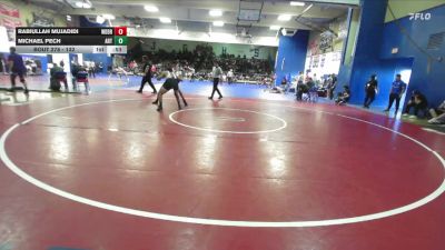 132 lbs Cons. Round 2 - Michael Pech, Artesia vs Rabiullah Mujadidi, Woodbridge