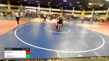 160 lbs Round Of 32 - Isaac White, Cozad vs Julian Barajas, Savage House