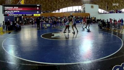 180 lbs Quarterfinal - Jacklyn Smith, Sacred Heart vs Fabiana Josa, New Jersey City University