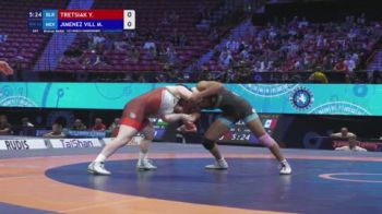 62 kg Final 3-5 - Yana Tretsiak, Belarus vs Melanie Nahomi Jimenez Villalba, Mexico