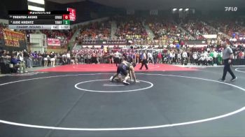 175 lbs Champ. Round 1 - Jude Krentz, Topeka-Hayden Hs vs Trenten Akins, Coffeyville-Field Kindley Hs