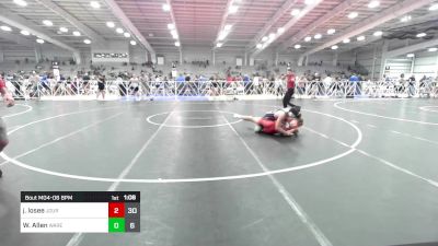 145 lbs Rr Rnd 3 - Joey Losee, Journeymen Wrestling Black vs Will Allen, Warehouse Warriors