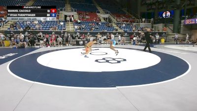 106 lbs Cons. Sub-rd Of 32 - Manuel Cacoilo, California vs Ryan Fuenffinger, Minnesota