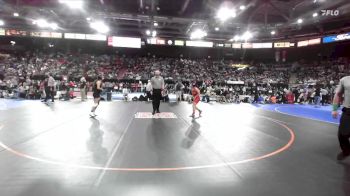 115 lbs Semifinal - Alizae Gomez, Nampa vs Talea Nichols, Rocky Mountain