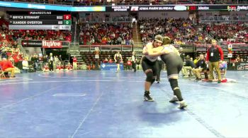 3A-285 lbs Cons. Round 4 - Xander Overton, Indianola vs Bryce Stewart, North Scott