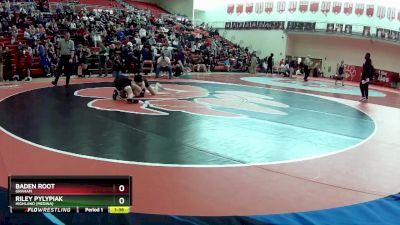 106 lbs Round 3 - Baden Root, Graham vs Riley Pylypiak, Highland (Medina)