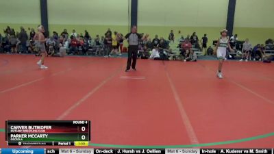 105 lbs Round 4 - Parker McCarty, Osceola vs Carver Butikofer, Outlaw Wrestling Club