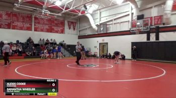 JV-32 lbs Round 2 - Samantha Wheeler, Colfax-Mingo vs Alexis Cooke, Muscatine