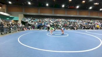 135 lbs Champ. Round 2 - Alanna Harwell, St. Mary`s vs Kloe Ball, Lowry