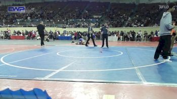 101 lbs Consi Of 16 #1 - Joseph Pennington, Chickasha Wrestling vs Keedan Martin, Bridge Creek Wrestling