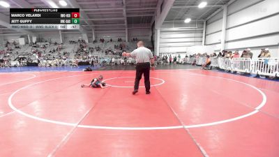 52 lbs Rr Rnd 3 - Marco Velardi, Ruthless Black vs Jett Guffy, Buffalo Valley Wrestling Club EL Black