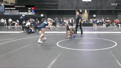 131 lbs Semifinal - Bryce White, Oklahoma City University vs Rachel Dismuke, University Of Saint Mary
