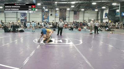 119 lbs Rr Rnd 3 - Jordan Shingara, Eagles Wrestling vs Jaylin Foreman, Great Bridge Wrestling Club