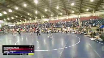 113 lbs Placement (16 Team) - River Sandstrom, Oregon 1 vs Isaiah Flores, New Mexico 1