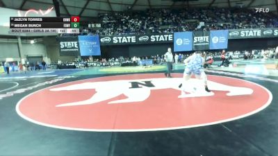 Girls 3A 190 lbs Cons. Round 1 - Megan Bunch, Federal Way (Girls) vs Jazlyn Torres, Kennewick (Girls)