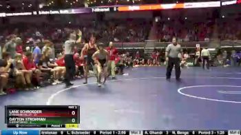 138 lbs 5th & 7th Place - Dayton Strohman, 8-Emmetsburg vs Lane Schroeder, 6-Missouri Valley