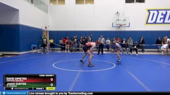 144 lbs Cons. Round 1 - Jaden Gunter, St. Georges vs David Dipietro, Kingsway Regional