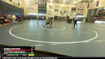 113 lbs Semifinal - Damian Fernandez, Burlington vs D`Anthony Garcia Reyes, Selah