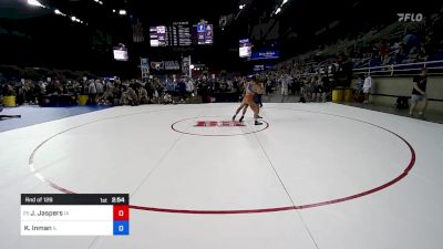 144 lbs Rnd Of 128 - Jase Jaspers, IA vs Kaden Inman, IL