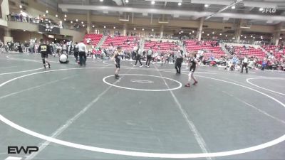 64 lbs Cons. Round 5 - Carson Caprio, SlyFox vs Luke Brown, Open Mats