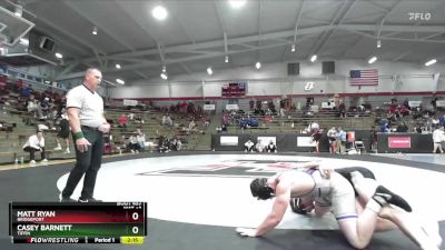 157 lbs Champ. Round 3 - Casey Barnett, Tiffin vs Matt Ryan, Bridgeport