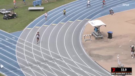 Youth Boys' 4x400m Relay, Semi-Finals 4 - Age 15-16