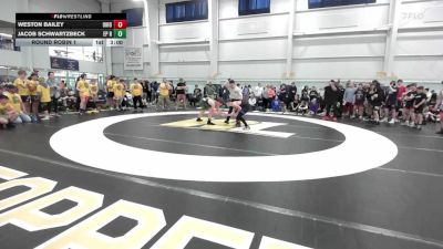 133 lbs Round Robin 1 - Weston Bailey, Ohio Dynasty Elite vs Jacob Schwartzbeck, EP Rattlers-MS