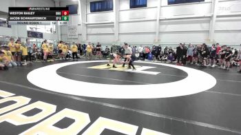 133 lbs Round Robin 1 - Weston Bailey, Ohio Dynasty Elite vs Jacob Schwartzbeck, EP Rattlers-MS