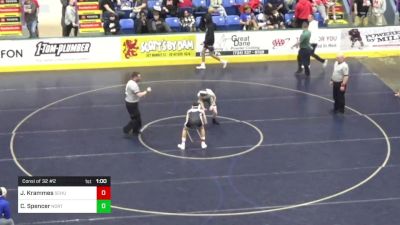 140 lbs Consi Of 32 #2 - Jack Krammes, Schuylkill Haven vs Christian Spencer, Northern Lebanon