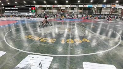 70 lbs Cons. Round 4 - Andrew Sickle, Laurel Matburners vs Caule Gibbons, Crawford