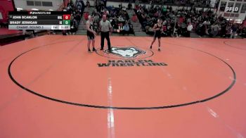 157 lbs Champ. Round 2 - John Scanlon, WHEELING vs Brady Jernigan, Belleville (EAST)