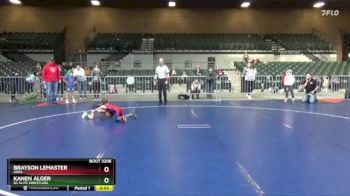 49 lbs Round 2 - Kanen Alger, DC Elite Wrestling vs Brayson LeMaster, Iowa