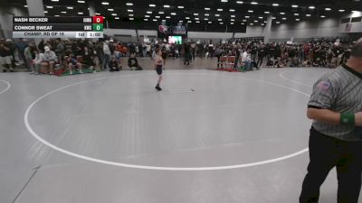 85 lbs Champ. Rd Of 16 - Connor Sweat, Kalispell Wrestling Club vs Nash Becker, Iowa
