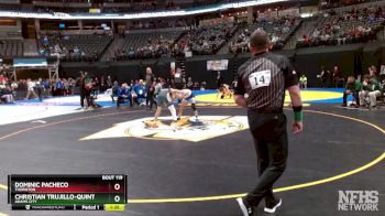 113-5A Quarterfinal - Dominic Pacheco, Thornton vs Christian Trujillo-Quintana, Adams City