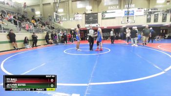 175 lbs Quarterfinal - Ty Ball, Southeast vs Ja`Lynn Estes, WILL ROGERS