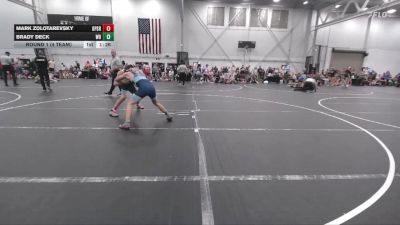 138 lbs Round 1 (4 Team) - Mark Zolotarevsky, GPS Red vs Brady Deck, Wayne Danger