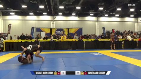 Jonathan O Crisan vs Michael Brien Kenlay 2024 World IBJJF Jiu-Jitsu No-Gi Championship