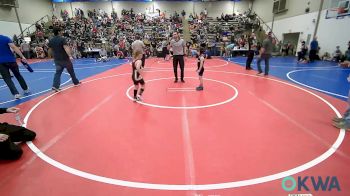 52 lbs Consi Of 16 #2 - Koen King, Miami Takedown Club vs Cannon Rhatigan, Grove Takedown Club