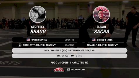 Geoffrey Bragg vs Elijah Sacra 2025 ADCC Charlotte Open