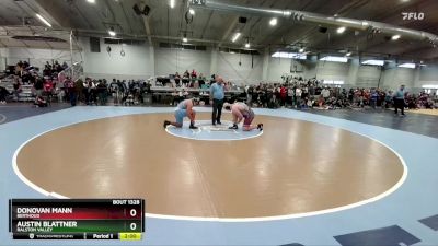 285 lbs Quarterfinal - Austin Blattner, Ralston Valley vs Donovan Mann, Berthoud