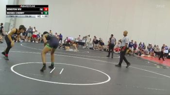 150 lbs Round 1 (6 Team) - Winston Wu, Fuller Wrestling Center vs Moses Cherry, Team Snapdown