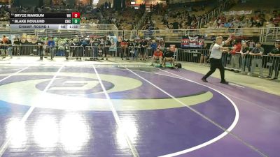 215 1A Champ. Round 1 - Bryce Mangum, West Nassau vs Blake Roulund, Cardinal Mooney Catholic
